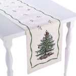 Spode Christmas Tree Table Runner, 72"