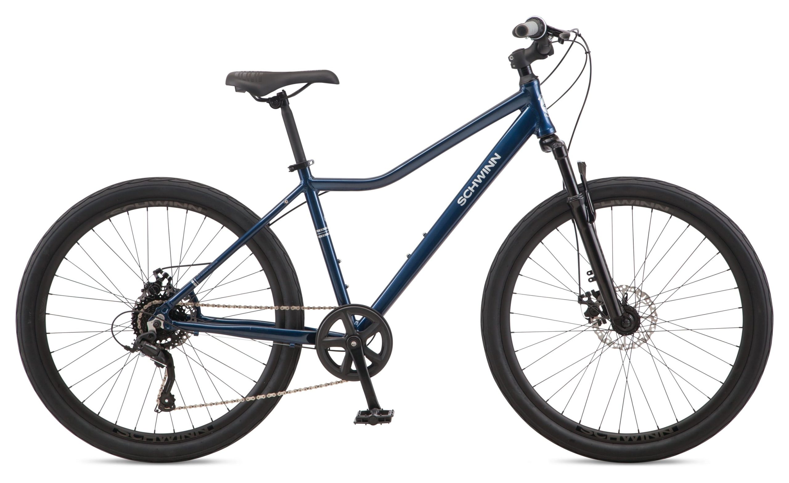 3edfd04ef1b91ae2ce1910b6c2d7f9eafaf198a4d3bb5291527682f721925421.jpg 27.5 Junction Mens Hybrid Bike. 7 Speeds. Navy - Image 1
