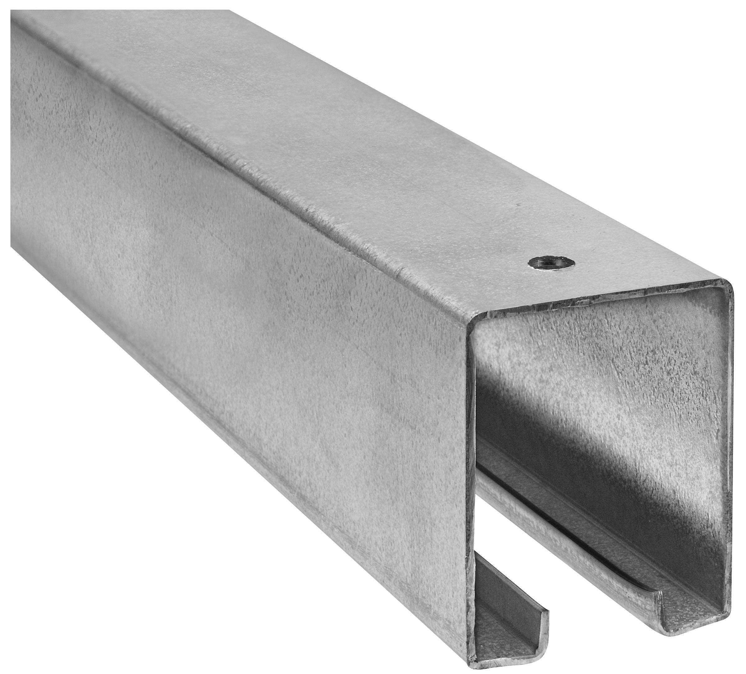 3f2037583261c505702941bb6503e1489633b81d54f62f7c7c2a96c333ab6d80.jpg National Hardware 8' Galvanized Box Rail - Image 1