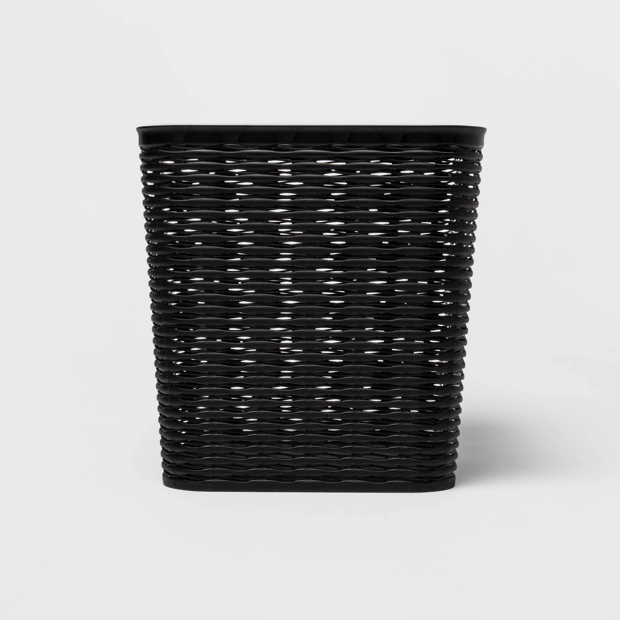 3f3ca1782ba0b9eea2de18eaef25b87e695e9ac078dd03e02d56494c31d267b9.jpg Brightroom Wave 11" Cube Storage Bin Black - Image 1