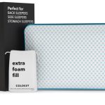 The Coldest Pillow - Adjustable, Washable, and Best for Breathable Cool Sleep Relief While Sleeping (Queen)