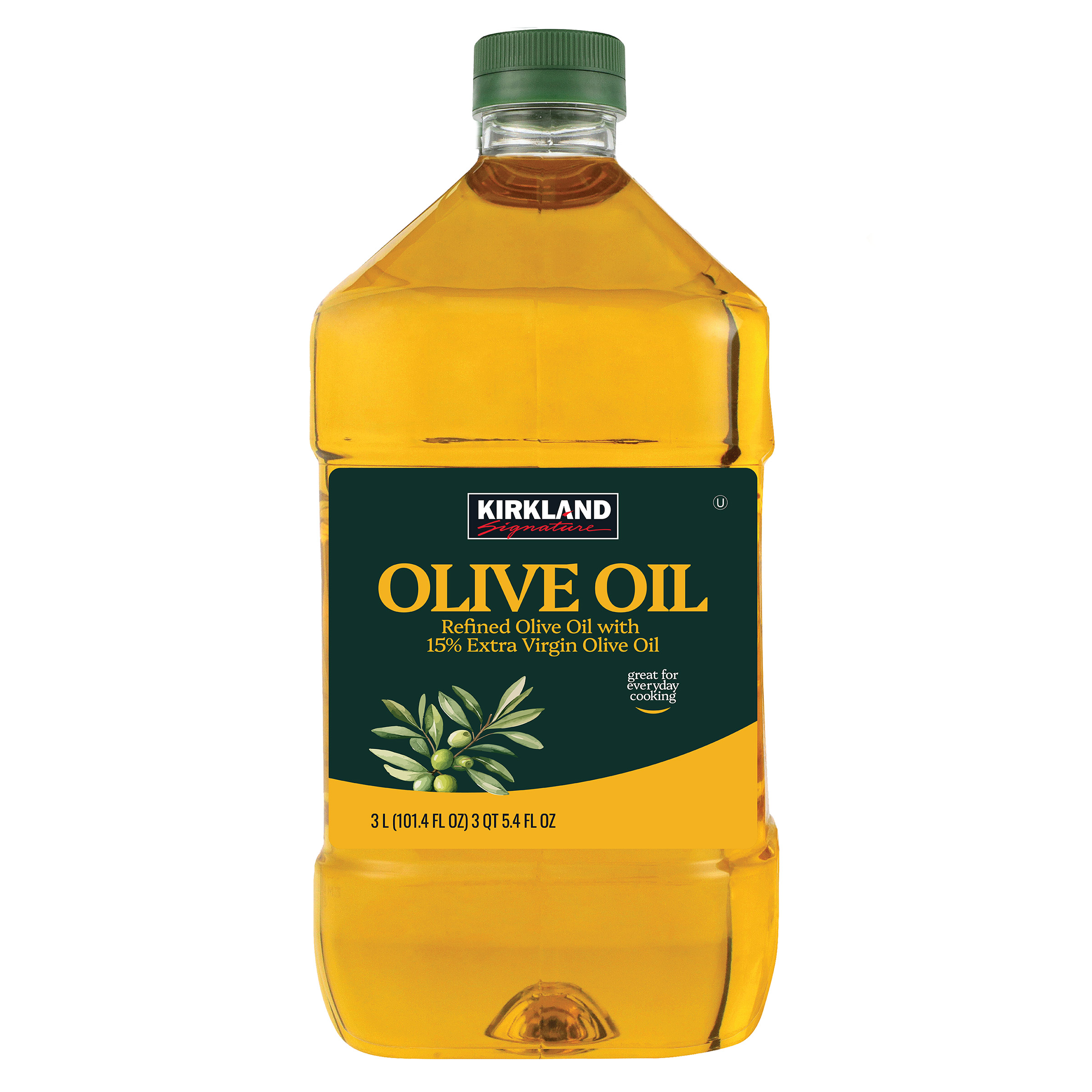 3f710c7f5143070222d1e9a5d24954b3201083d6405eef5f04511af8687df257.jpg Kirkland Signature Olive Oil, 3 L - Image 1