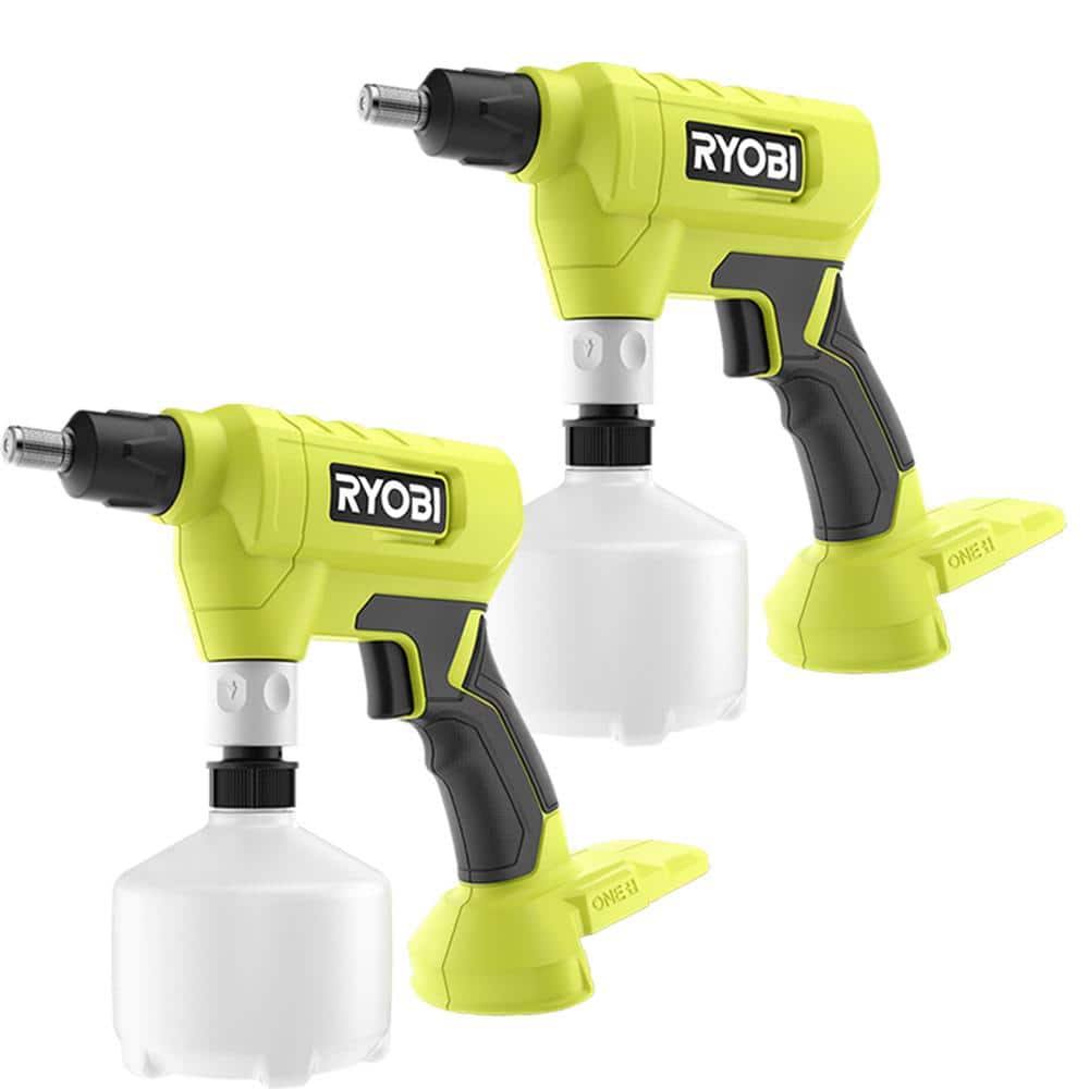 3f7e048f7f873ffbfe1b22d399af310749de10ec7905dae4f5d3a23bbb27e868.jpg Ryobi One+ 18V Cordless Battery 0.5L Compact Chemical Sprayer (2-Tool) (Tool Only) - Image 1