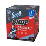 Scott Blue Shop Towels - Box of 200