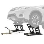 Black Widow Hydraulic Car Lift with Ramp - 3.000 lb. per pair Capacity