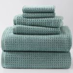 Tommy Bahama Northern Pacific 6-Piece Bay Blue Cotton Towel Set