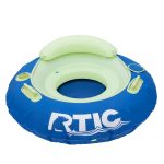 RTIC Tough River Tube, Blue Marlin, Inflatable Water Raft with Heavy-Duty Handles, Drink Holder, and Backrest, Great for Pools, Lakes, rivers, adult
