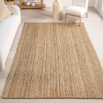 10'x13' Hand Woven Rigo Jute Area Rug Natural - nuLOOM