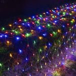 Dazzle Bright Christmas 360 LED Net Lights, 12ft x 5 ft Connectable Waterproof String Lights with 8 Modes, Christmas Decorations