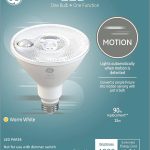 GE Lighting 93100350 LED+ Motion PAR38 Bulb, 90-Watt Replacement, Warm White