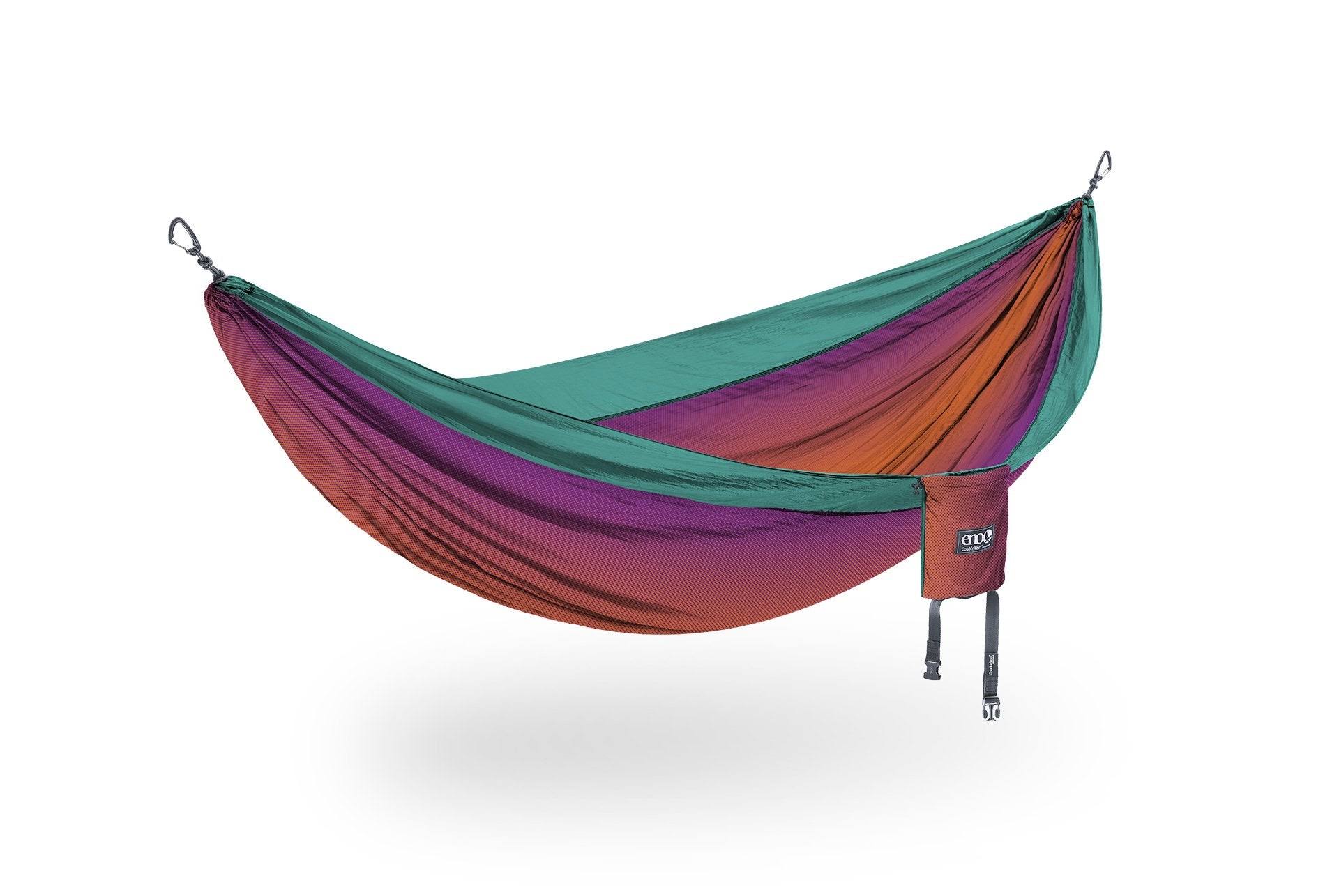 4057f272711e3f28f3a952204e3f2cfefac2cc081956c40f88028d2fbf0cdcee.jpg Eno DoubleNest Print Hammock - Fade/Seaglass - Image 1