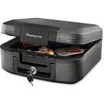 SentrySafe Chw20201 Fire-Resistant and Water-Resistant Chest Safe with Tubular Key Lock 0.28 Cu. ft.