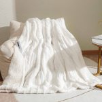 Bilicolor Heated Blanket Electric Throw Luxury Faux Fur Fast Sherpa Heating Blanket 50" x 60" Fuzzy Blanket ETL Certification with 5 Heating Levels