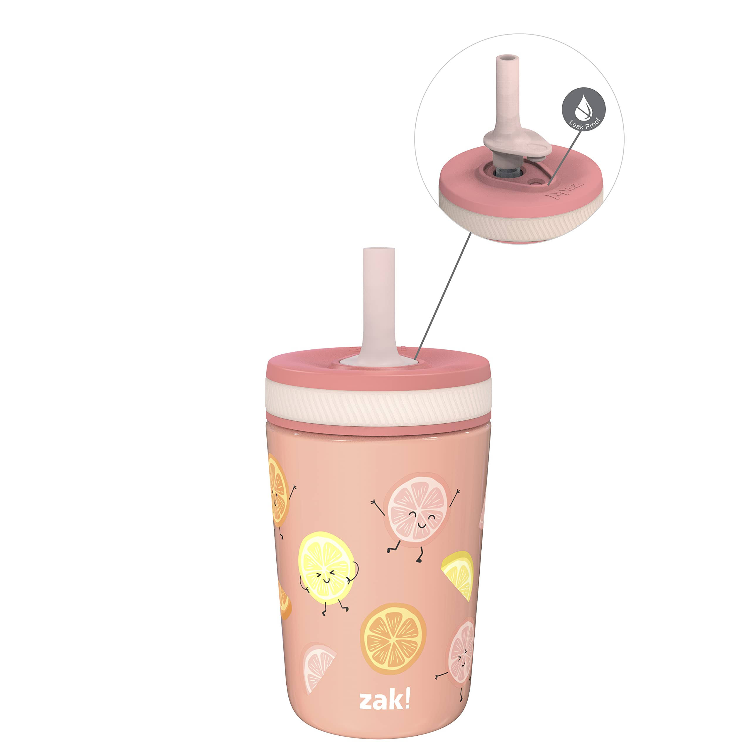 40f9b80f7fddca99d179c9fb7da159b33f047134465021a83368104bebf38f56.jpg Kelso Kids Insulated Leak Proof Tumbler - Happy Fruit, 12 Ounces - Image 1