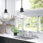 Aanya 1 - Light Single Globe Pendant Beachcrest Home Finish: Matte Black, Bulb Type: No Bulb Included