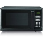 Hamilton Beach 900W Microwave Oven - 0.9 cu ft - Black