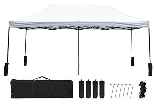 417fc4ea2caaa3b98fdc3a1dfb02d53101b90fa68928c53b06763f8930393d30.jpg Pop Up Canopy 10x20 Canopy Tent Folding Protable Ez up Canopy Party Tent - Image 1