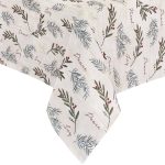 Elrene Home Fashions Holiday Tree Trimmings 60" x 120" Tablecloth Multi