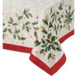 Lenox Holiday Ivory Oblong Tablecloth