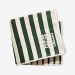 Ojai Towel Pine | Green Cotton Bath Towel | Quiet Town