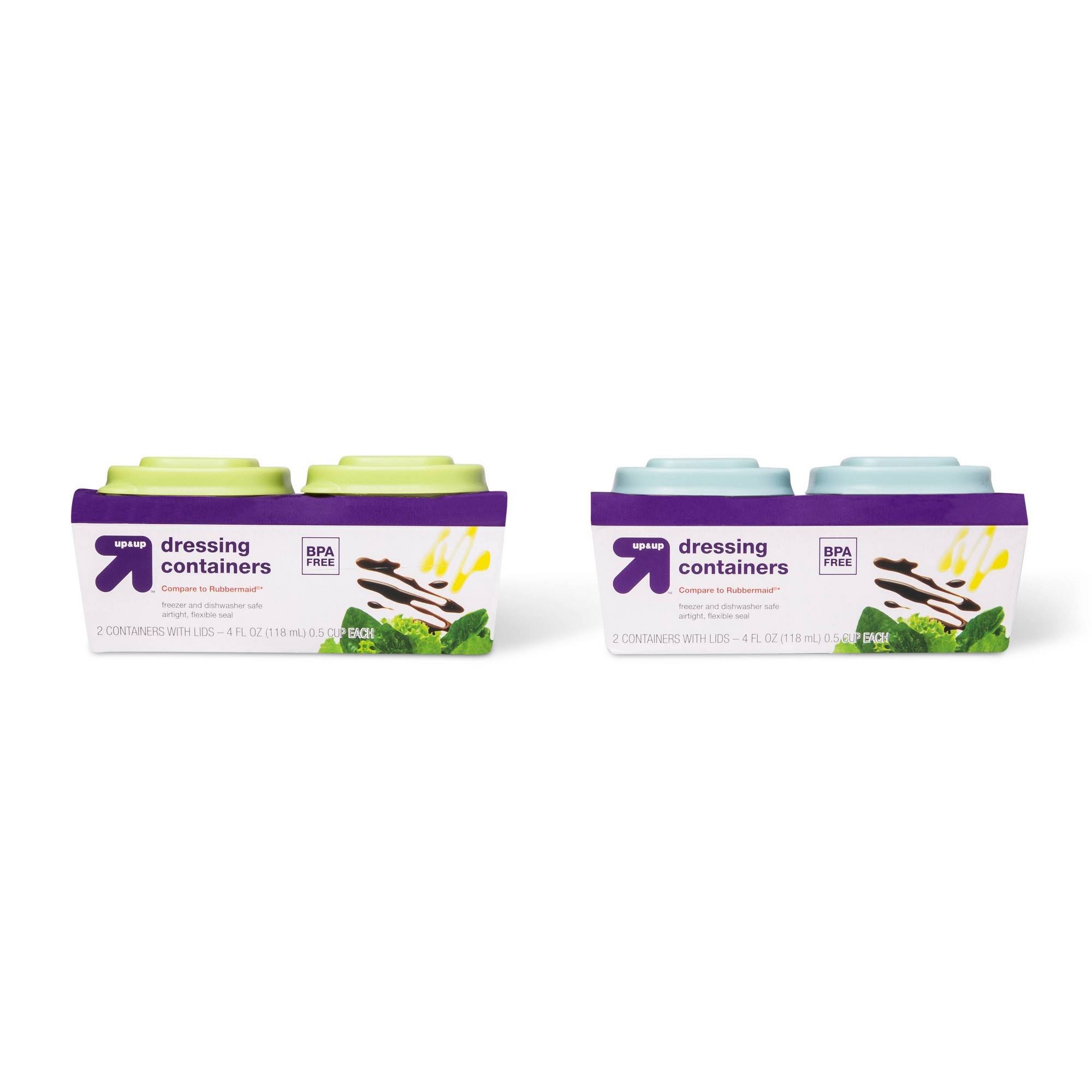 41ee9acd0fa65e9a9b0427337bcc5bec02ccfb845618b5dd47521edac947b356.jpg Up & Up Rectangle Half Cup Food Storage Container - Image 1