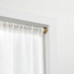 Exclusive Home Adjustable Tension Rod, Gold, 48"-84"