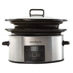 Crock Pot 6qt Choose-A-Crock Slow Cooker - Stainless Steel