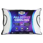 Sealy All Night Cooling Pillow, King - White