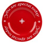 Waechtersbach 4251271903 Special Today Plates Giftboxed Set of 2 Red
