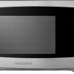 Insignia - 0.9 Cu. Ft. Compact Microwave - Stainless steel