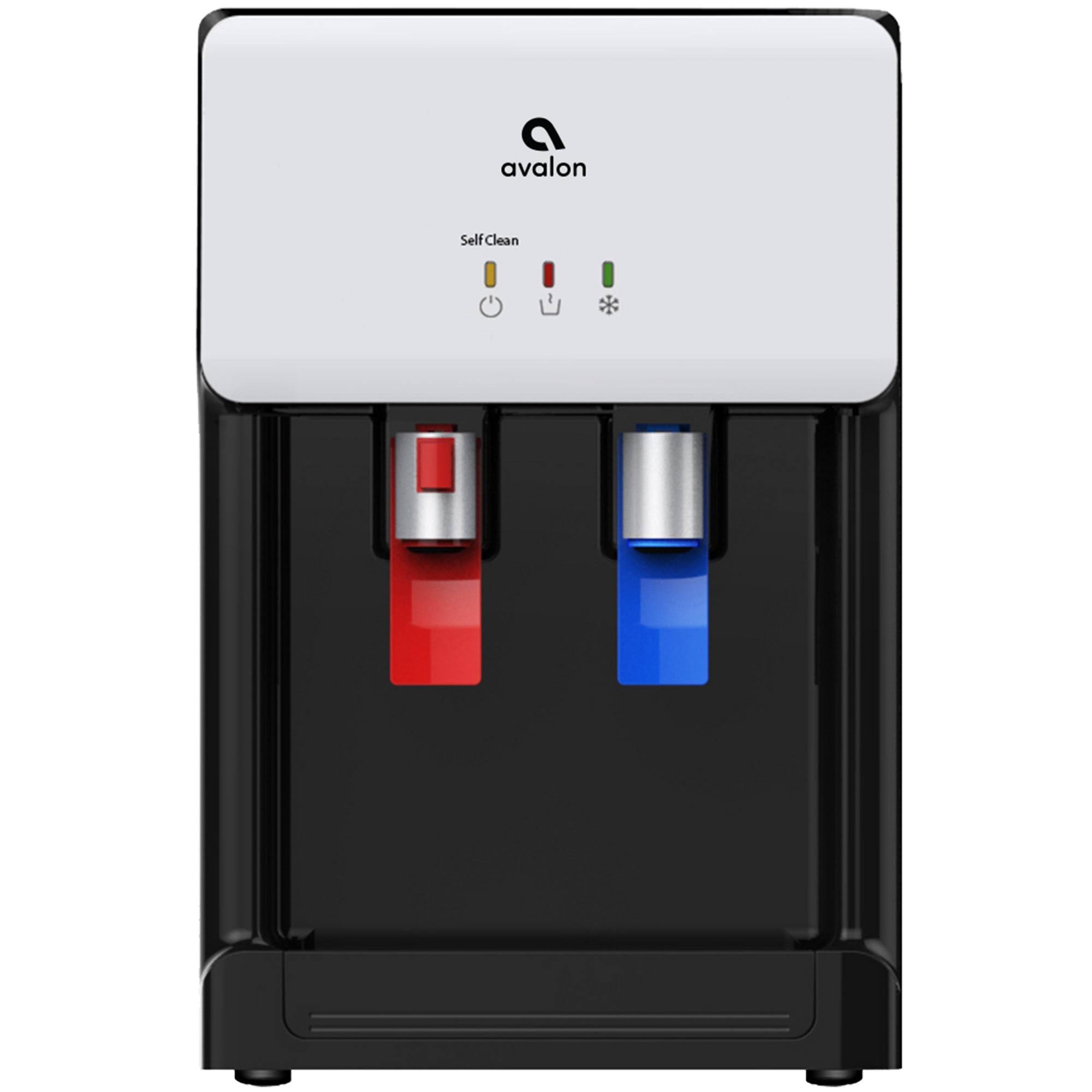 4333476fb7c4b16357b551aeb7e231240a4d7bab98c2c4243f694efb89d6b54f.jpg Avalon Countertop Self Cleaning Bottleless Hot/Cold Water Cooler Dispenser - Image 1