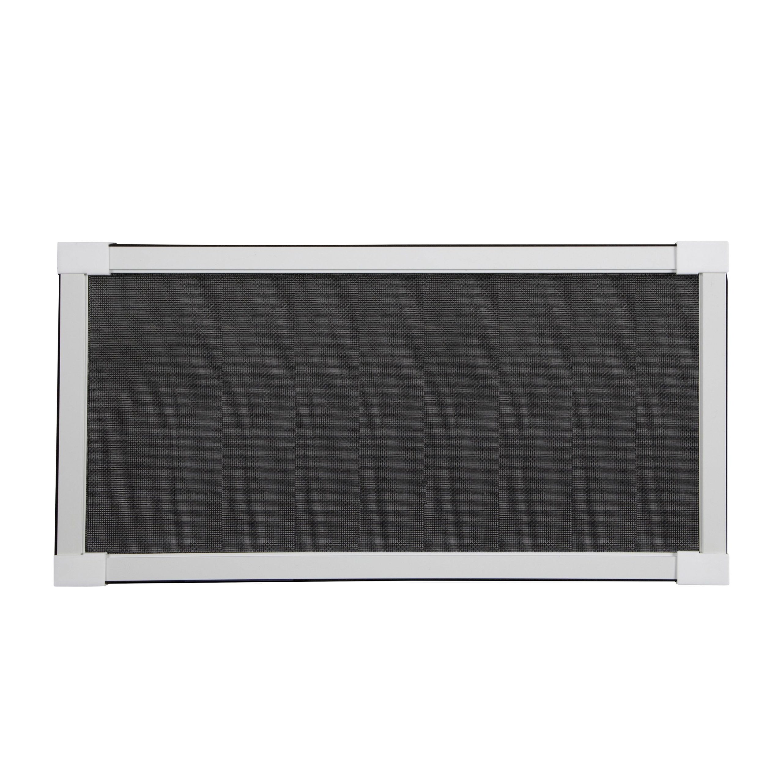 436c826b52a93b388750d31c5fcb7f202707a10ead73fc8655d977d76322a85e.jpg M-D Building Products 10 x 37 in. White Aluminum Adjustable Screen - Pack of 8 - Image 1