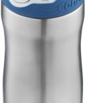 Contigo Ashland Chill Autospout Water Bottle with Flip Straw, Stainless Steel Thermal Drinking Bottle, Vacuum Flask, Leakproof Gym Bottle, Ideal for S