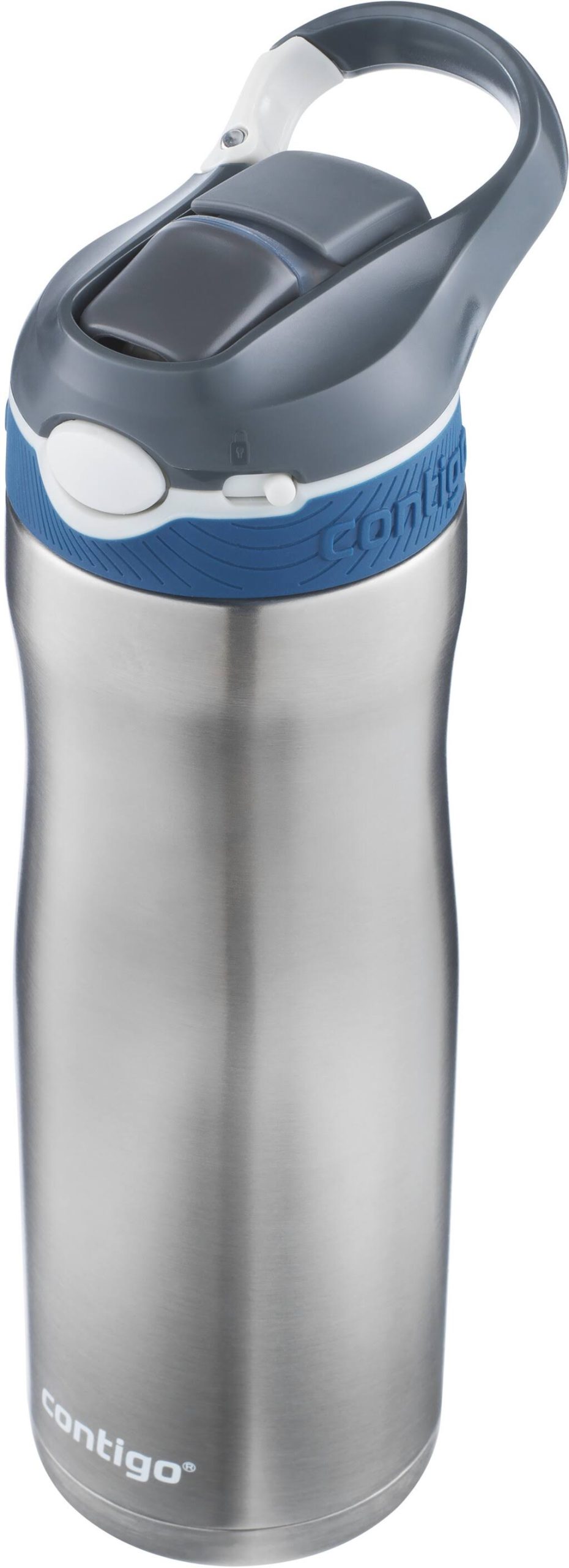 43a512987c4a355b10a09e5a7d7ef991f2b71e675413c3edac6d898f8edb486f.jpg Contigo Ashland Chill Autospout Water Bottle with Flip Straw, Stainless Steel Thermal Drinking Bottle, Vacuum Flask, Leakproof Gym Bottle, Ideal for S - Image 1