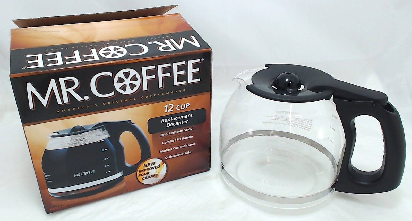 43e149060c6db551d99f6c262812752ef68a6624fb38d510ac3a94316db6c031.jpg Mr. Coffee PLD12-1 Replacement 12 Cup Carafe - Image 1