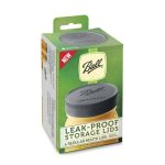 Ball Reusable Regular Mouth Food Storage Lids, Gray, (Pack of 6)