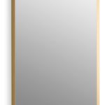 Kohler K-26052 Essential 22" x 34" Rectangle Decorative Mirror - Moderne Brushed Gold