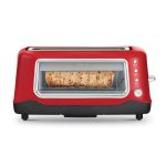 Dash Clear View Toaster - Red