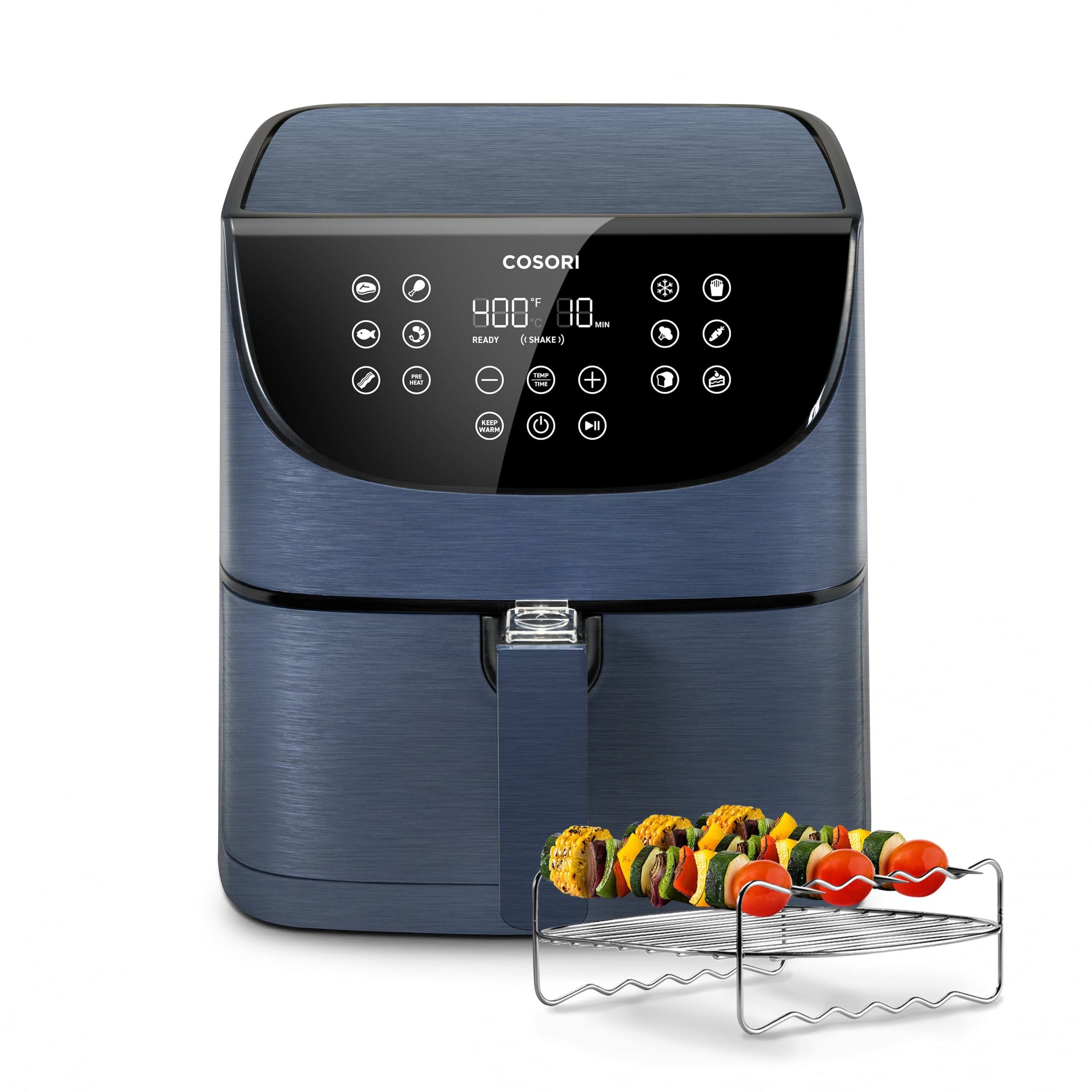 44566203c7e10c164faef47916051e5192f69537c8b1c346737fe12adf267b54.jpg Cosori Pro Gen II 5.8-Quart Air Fryer,13-in-2, Red - Image 1