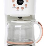 Haden Heritage 12-Cup Programmable Coffee Maker - Ivory / Copper