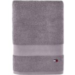 Tommy Hilfiger Steel Grey Modern American Solid Cotton Bath Towel, US 30"x 54"