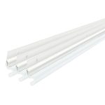 M-D Building Products 36" x 84" White Door Jamb Compression Weatherstrip with Aluminum Stop 91850