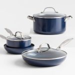 GreenPan Performance Pro Ceramic 7-Piece Midnight Blue Cookware Set