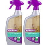 Rejuvenate Scrub Free Soap Scum Remover Shower Glass Door Cleaner Works on Ceramic Tile, Chrome, Plastic and More (2 Bottles x 24oz) 24 fl oz (Pack of