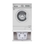 29.92 in. Laundry Pedestal in White to Fit All Machines