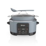 Ninja MC1001C Foodi PossibleCooker Pro 8.5 Quart Multi-Cooker, with 8-in-1 Slow Cooker, Dutch Oven, Steamer & More, Glass Lid & Integrated Spoon,