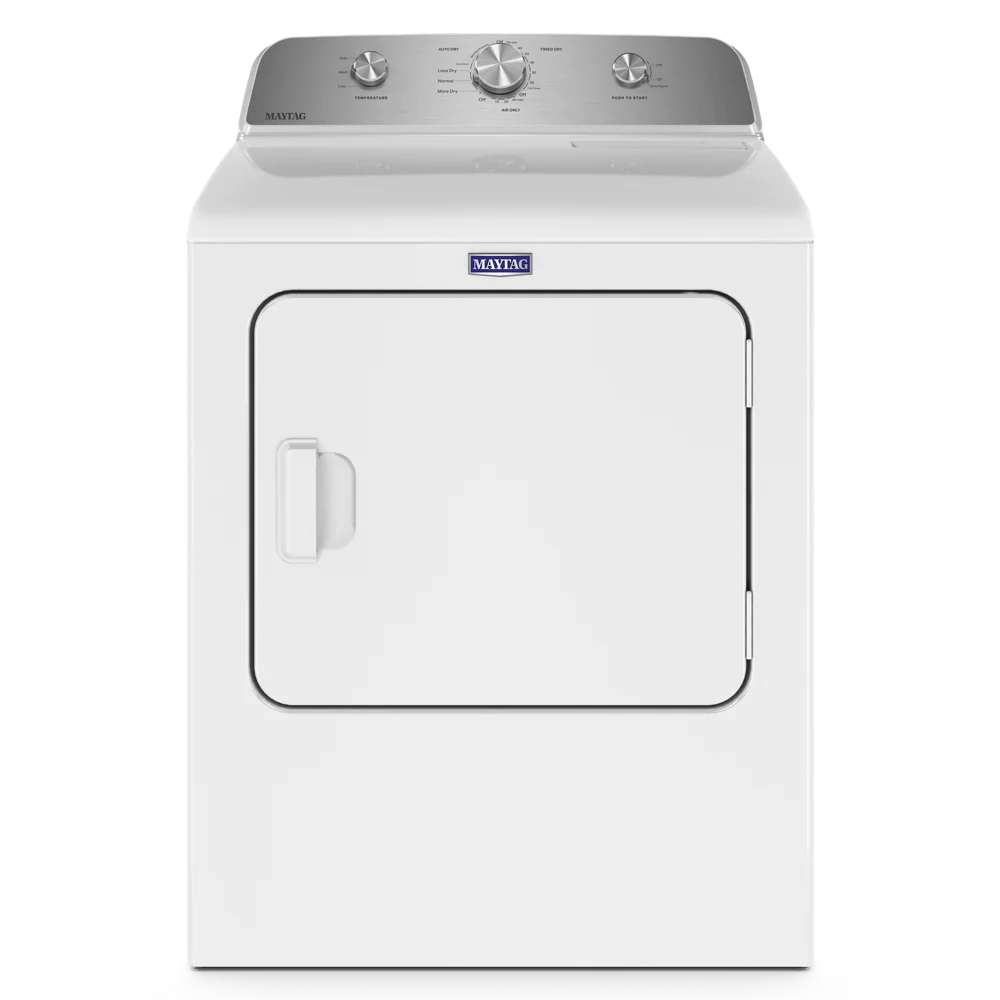 4567a4bca30ff101520e5c9847f599a6f26ed751ffa3d34676e16aa419410a9a.webp Maytag Med4500m 29" Wide 7 Cu. Ft. Electric Dryer - White - Image 1