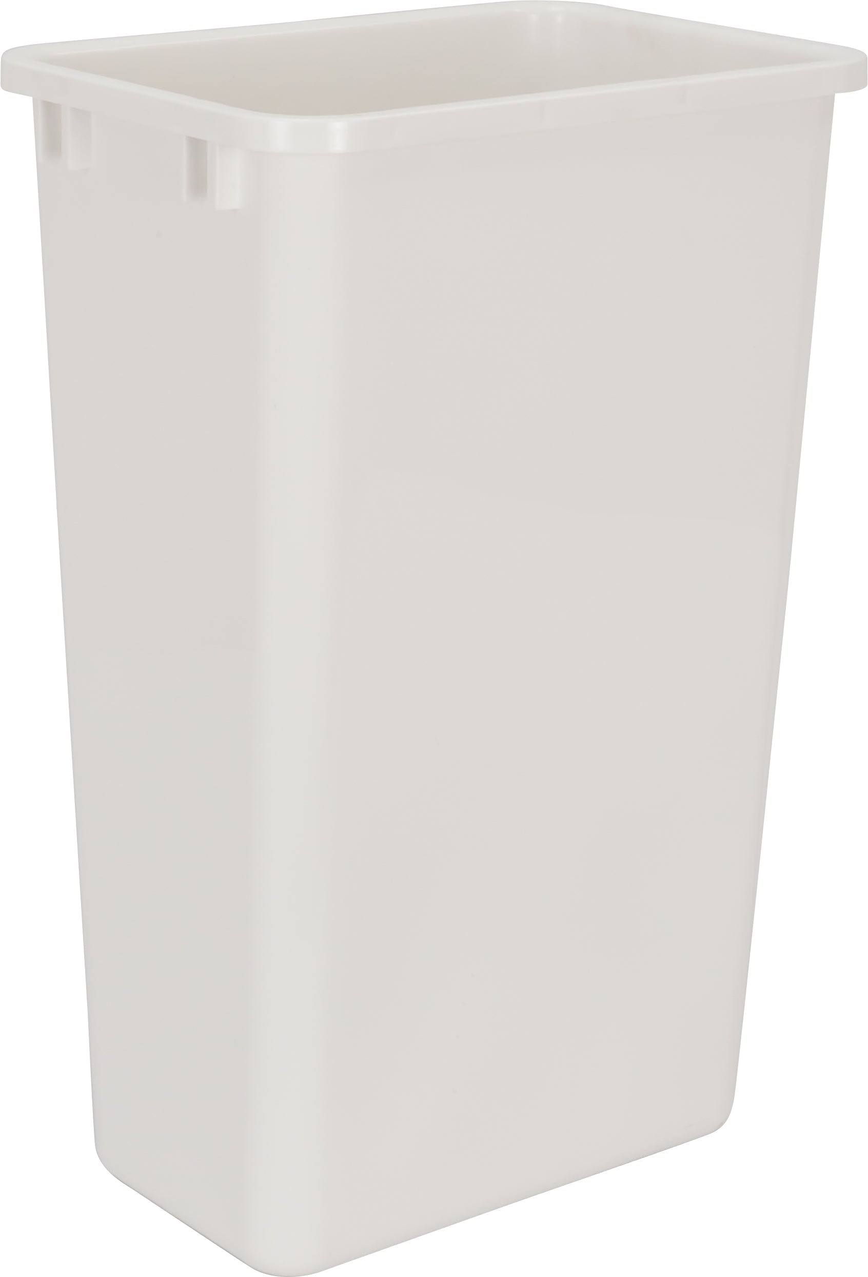 457563579cdda9356b9bbf32f03e632bc5a5d9cf996f91aac663e043e01c27c9.jpg Hardware Resources CAN-50W 50-Quart Plastic Waste Container White - Image 1