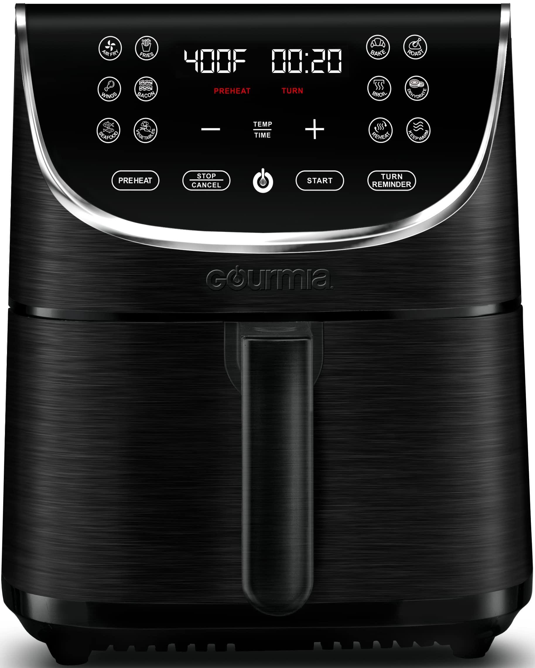 45a8259ae591da646a7fe2ac193ae1f7ba80863a1b389a2679f6680c714784f4.jpg Gourmia 7-Quart Digital Air Fryer - Image 1