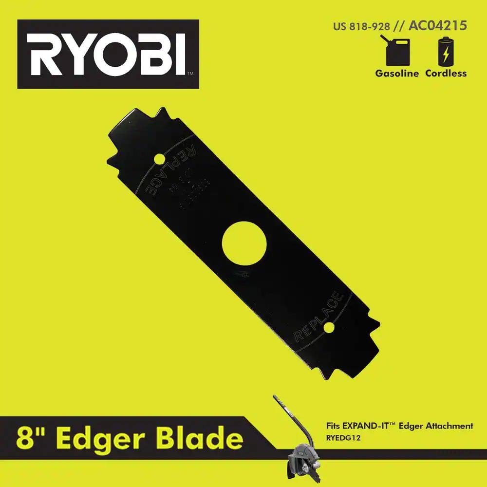 45b30332a3587d81c84b092ad14c8df78be076dd800bd0aaa435c460ad8374b8.jpg Ryobi 8 in. Replacement Edger Blade AC04215 - Image 1